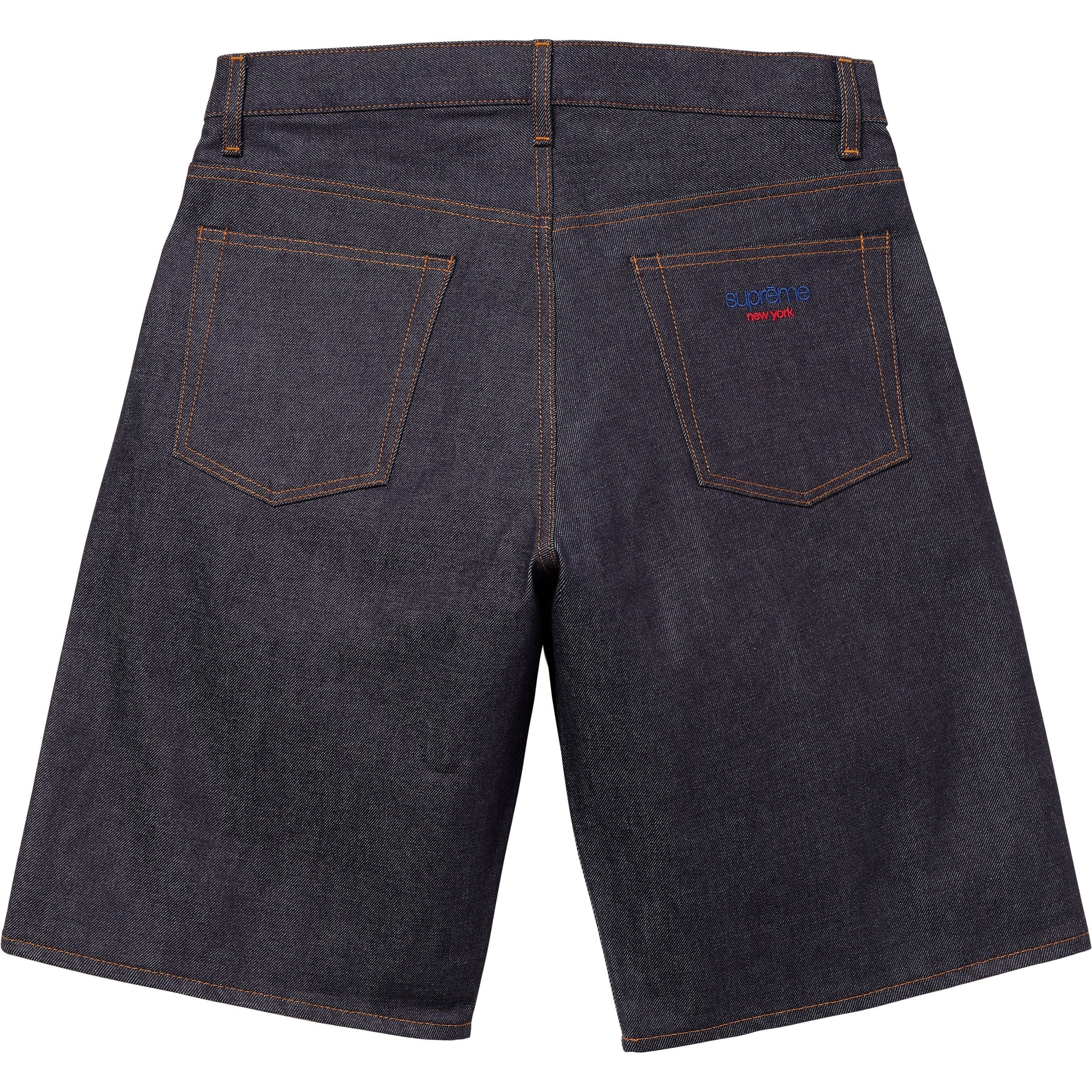 Rigid Baggy Selvedge Denim Short view 3